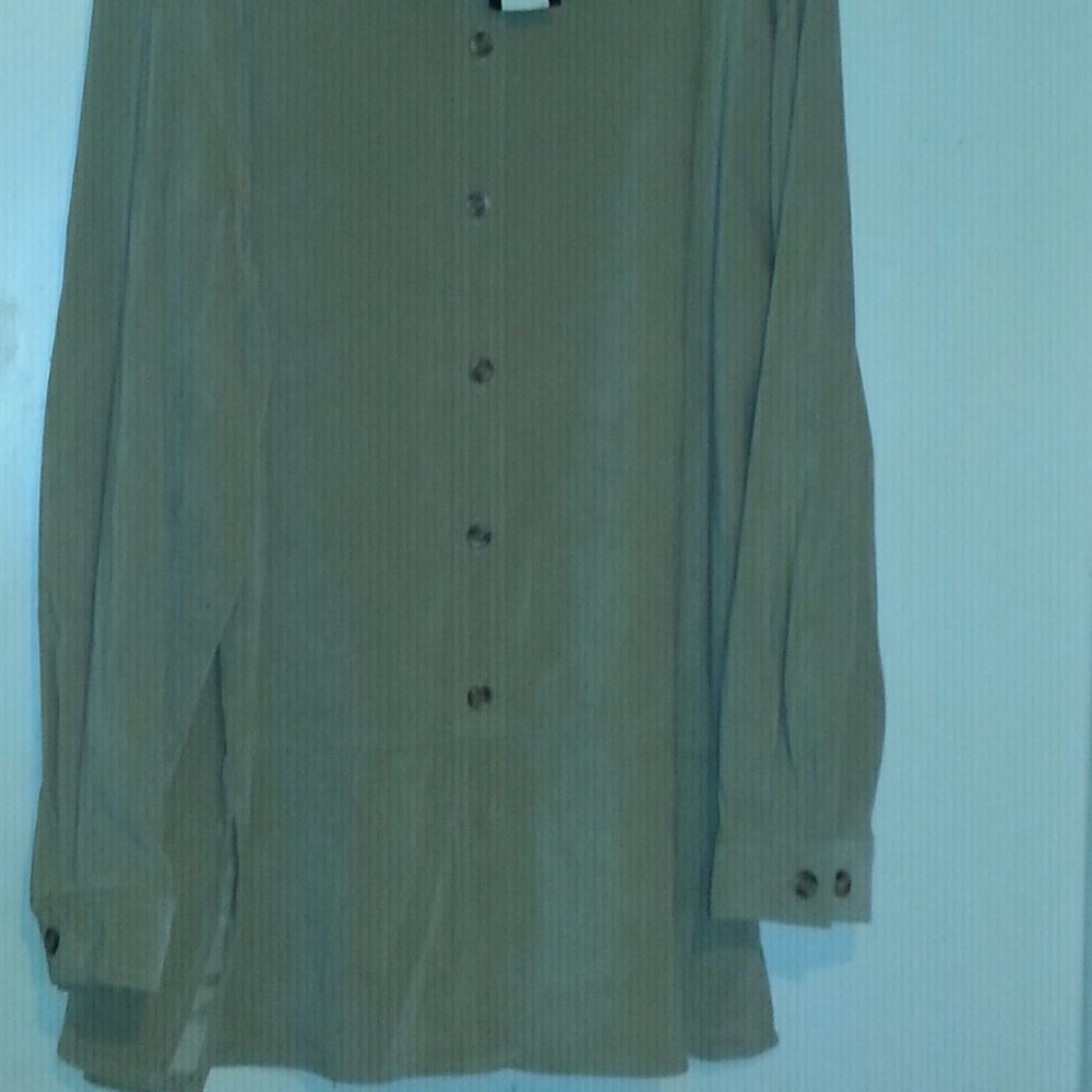 NEW Joanna Plus Stretch Women Blouse 2X Long sleev - Picture 5 of 6